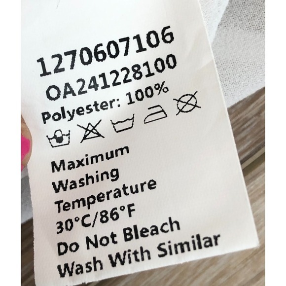 Commense Feminine Romantic Sheer Ruffled Detail Blouse With Tie Sz XS‎ - Picture 12 of 16